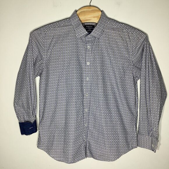 Bugatchi Mens Shaped Fit Long Sleeve Button Up Shirt Size XXL - Picture 2 of 7